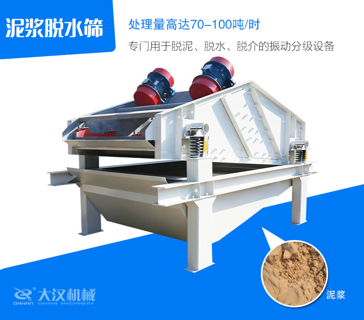 專門用于脫泥、脫水、脫介的振動(dòng)分級設(shè)備